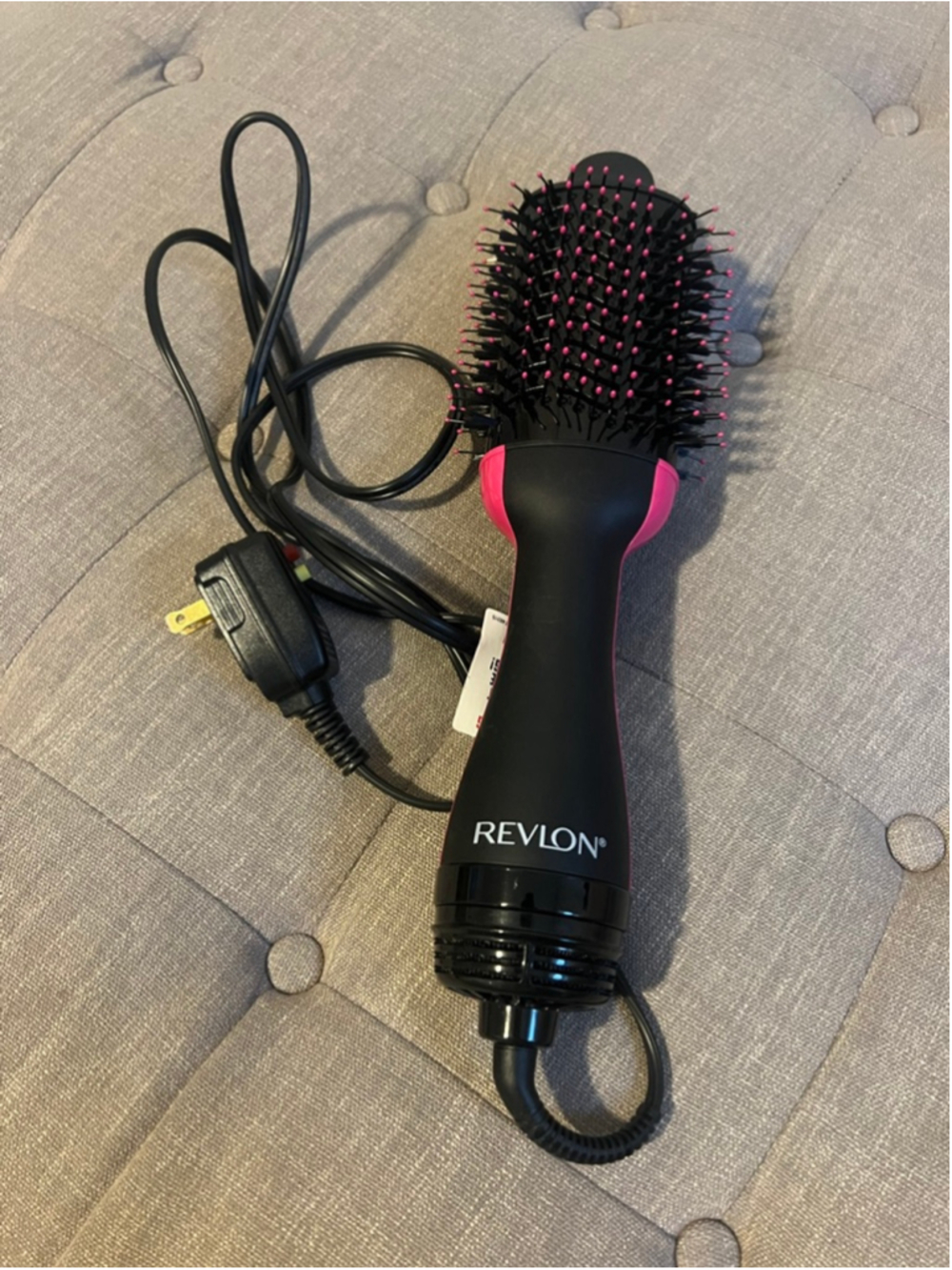 Women's Revlon One-Step Volumizer Hair Dryer & Styler One Size Black Pink